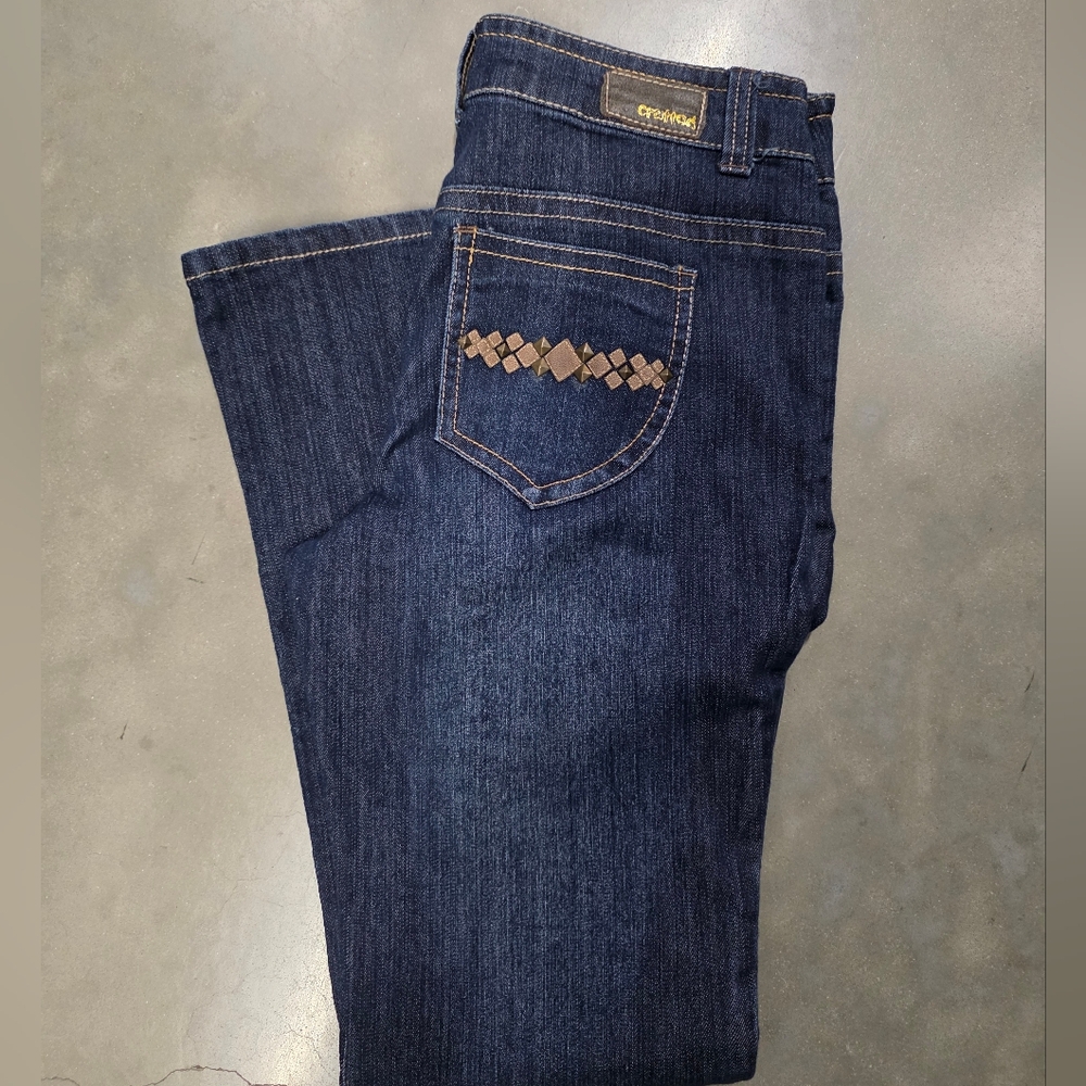 Chic Dark Blue Straight Men's Jeans